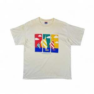 Islander Sportswear XL Sandestin Sailboats Graphic T-Shirt 90s Single Stitch USA